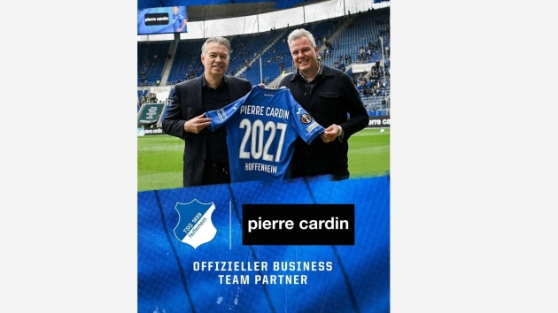 Pierre Cardin und TSG Hoffenheim gehen gemeinsame Wege - Quelle: R.Brand Group